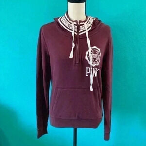 Victoria’s Secret pink marron hoodie in size medium